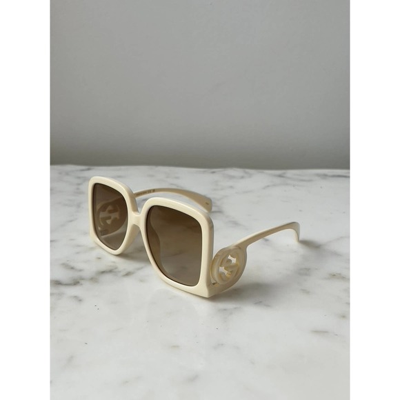 Gucci Accessories - NEW Gucci GG1326S White Logo Oversized Square Sunglasses